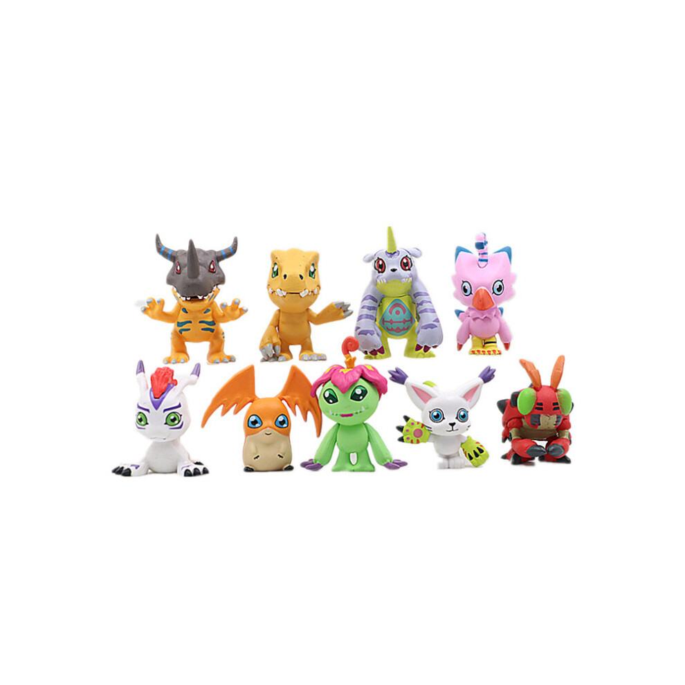 9pcs Digimon Adventure Figure Set Toy Kid Gift