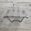 Wall Mounted Clear Shower Seat Folding Solid Plastic Bathroom 2