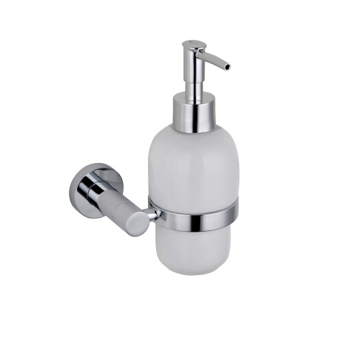 NES Home Wall Mounted Soap Dispenser Chrome