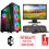 Refurbished Computek (Flash ) Fast Gaming PC Bundle Intel Core i5 16GB RAM 1TB GT710 1