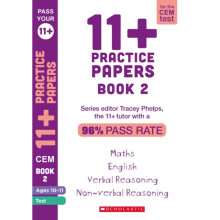 11+ Practice Papers for the CEM Test Ages 10-11 - Book 2 - Tracey Phelps - book