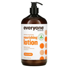 Everyone, Nährende Hand- und Körperlotion, Zitrone + Minze, 32 fl oz (946 ml)