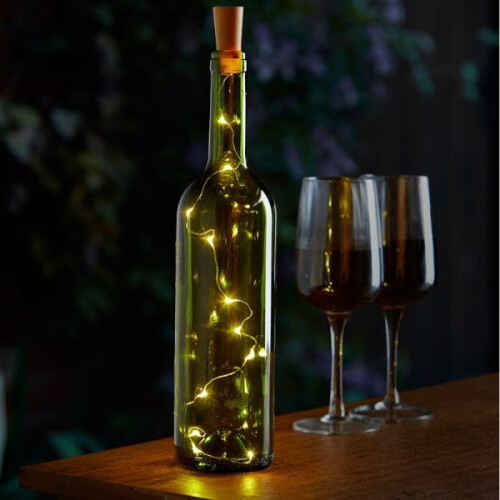 Smart Garden Products Bottle It! Candle Effect Cork Stopper with LED lights Xmas Decoration
