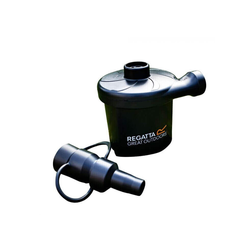 Regatta 240V Ac/Dc Car Usb Electric Pump For Camping And At-Home Use Black