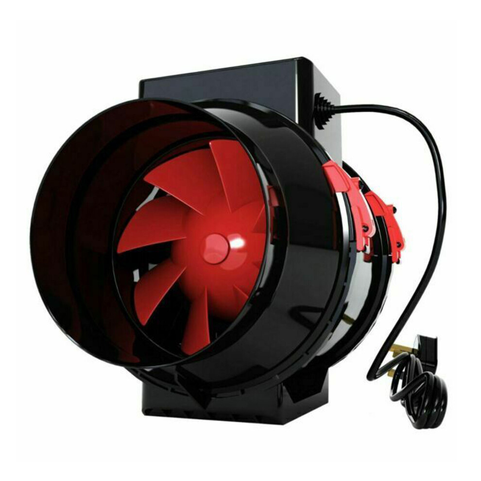 (6" Inches 150MM) Powerful Inline Extractor Duct Fan Ventilation Hydroponics Grow Room Mixed Flow