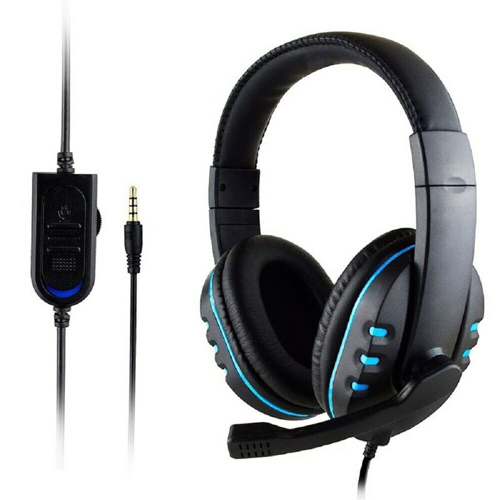 Wired Headset Headphones Gaming Stereo  For PS4/ XBOX-ONE/ PC