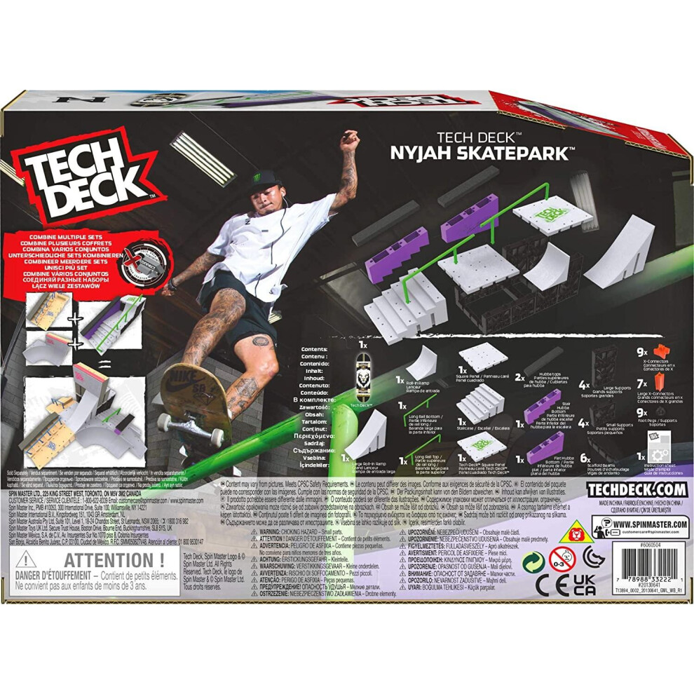 Tech Deck Nyjah Skatepark X-Connect Park Creator Ramp Set on OnBuy