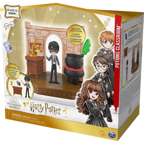 Harry Potter ???? ??te? Wizarding World Potions Classroom Magical Minis Playset
