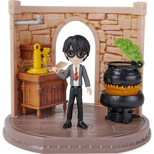 Harry Potter ???? ??te? Wizarding World Potions Classroom Magical Minis Playset 1