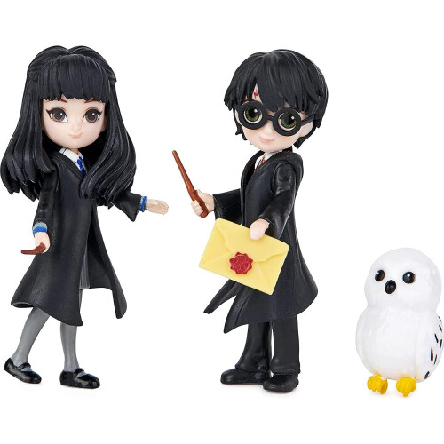 Harry Potter Wizarding World, Magical Minis Harry Potter και Cho Chang Σετ Φιλίας με Πλάσμα, Παιχνίδια για 5+ 1