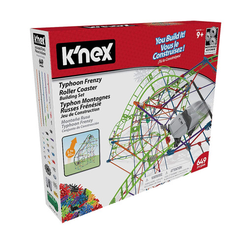 K'NEX K'nex Typhoon Frenzy Roller Coaster Building Set