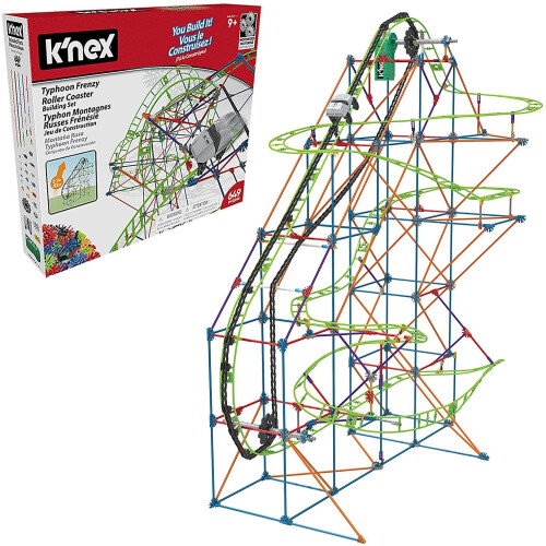 K'NEX K'nex Typhoon Frenzy Roller Coaster Building Set 1