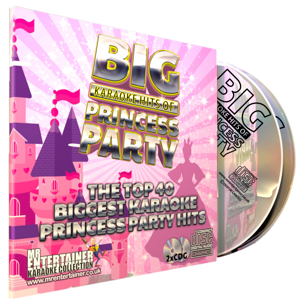 Big Karaoke Hits of Princess Party CDG Disc Pack-image-OPC-P8G26VQ-NEW