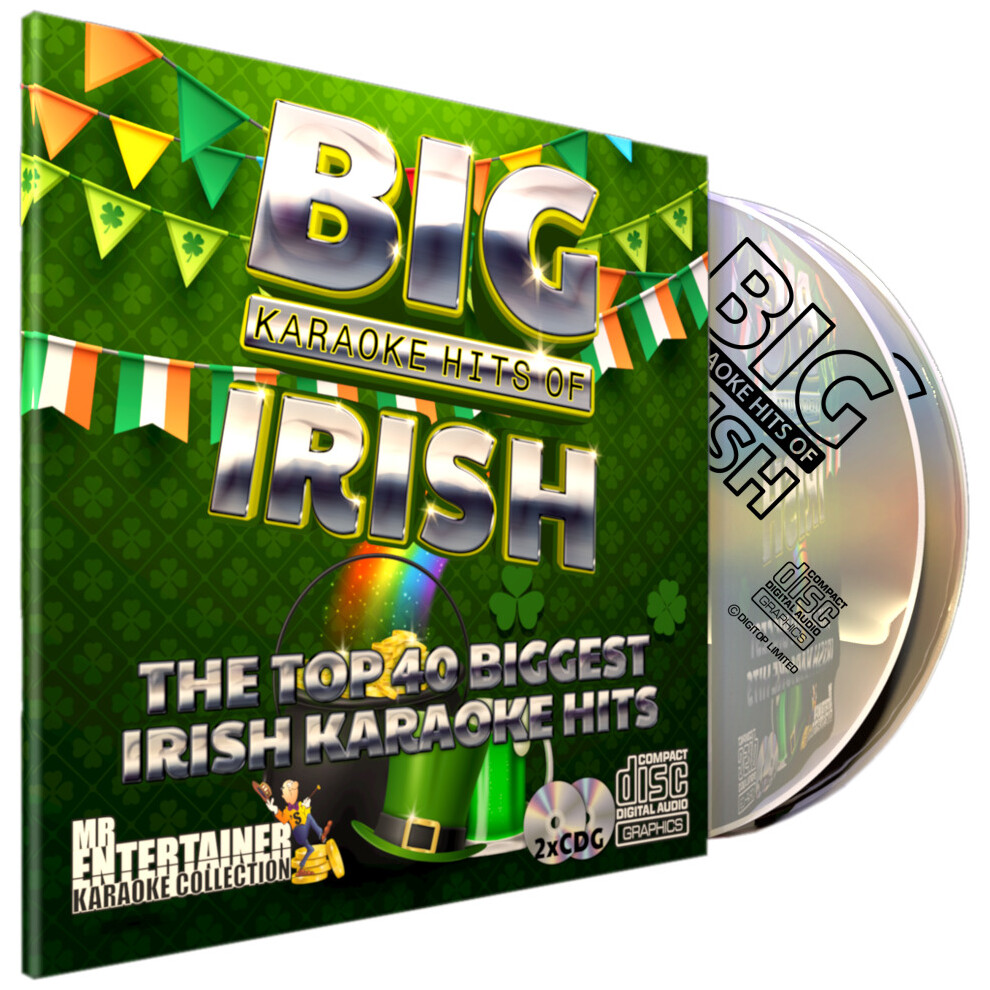 Big Karaoke Hits of Irish CDG Disc Pack