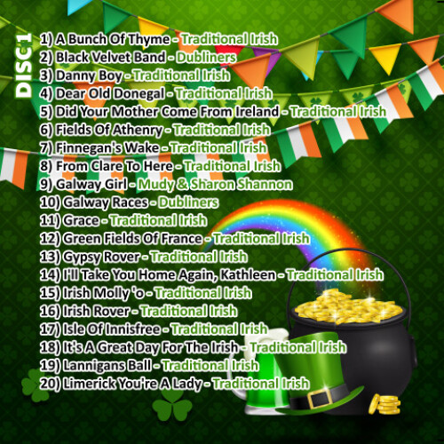 Big Karaoke Hits of Irish CDG Disc Pack 1