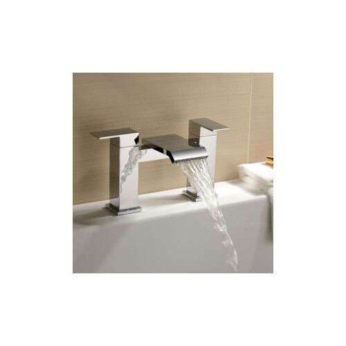 NES Home Devon Waterfall Bath Filler Tap Chrome 1