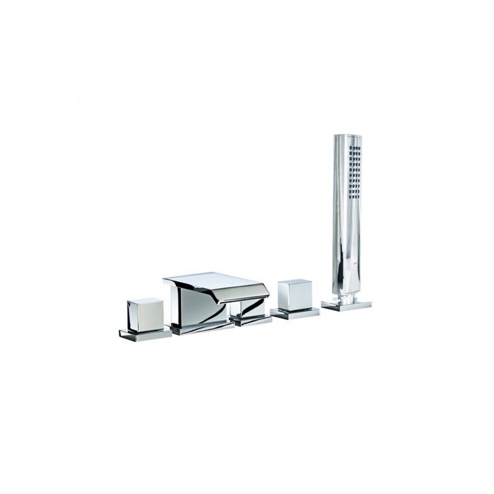 Devon Waterfall Bath Shower Mixer Tap Chrome