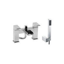 Ozone Waterfall Bath Shower Mixer Tap Chrome