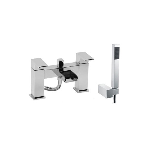 NES Home Ozone Waterfall Bath Shower Mixer Tap Chrome