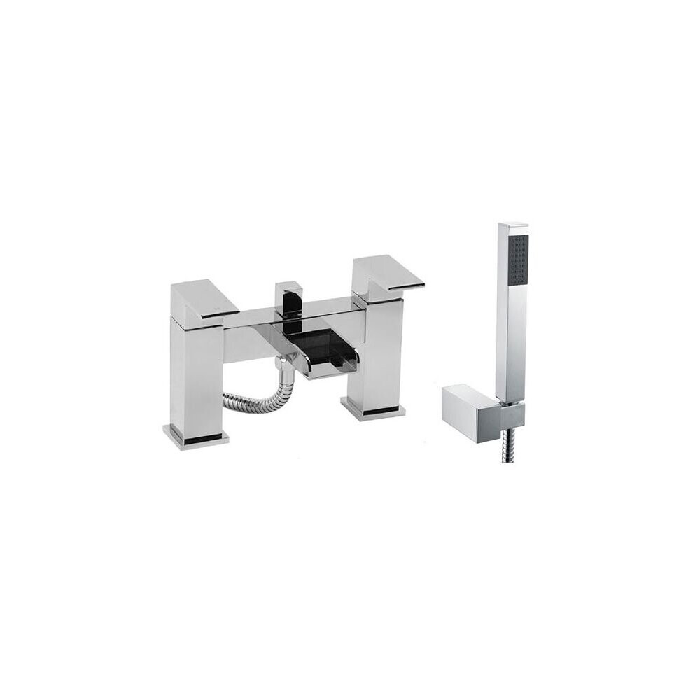 Ozone Waterfall Bath Shower Mixer Tap Chrome