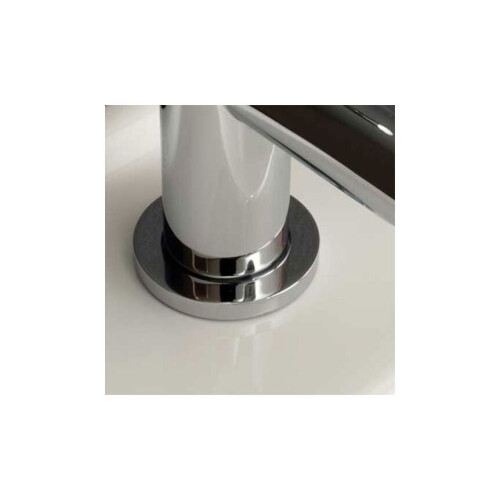 NES Home Crox Twin Hot and Cold Twin Basin Taps Chrome 2