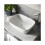 NES Home Leven Cloakroom Rectangle Stand Alone Counter Top Basin Sink Bowl 2