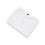NES Home Leven 485 x 375mm Cloakroom Rectangle Counter Top with Rounded Corners 5