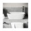 NES Home Leven Cloakroom Rectangle Stand Alone Counter Top Basin Sink Bowl 3