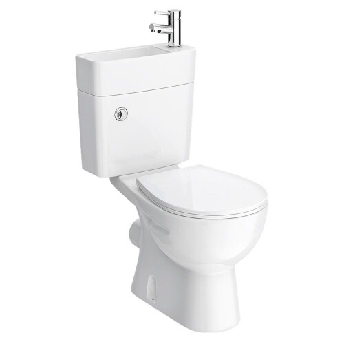 NES Home 2 in 1 Compact Combo Basin and Close Coupled Toilet 1
