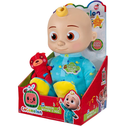 CoComelon 10" Musical Bedtime JJ Doll