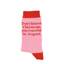 Widdop Dont Blame Christmas Womens 1 Pair Novelty Socks Uk Size 4-7