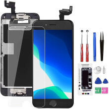 for iPhone 6S Screen Replacement Black,Drscreen LCD Touch Digitizer Complete Display for A1633, A1688, A1700,with Home Button Proximity Sensor