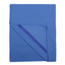 (Blue) Microfibre Camping Sports Travel Towel & Carrybag