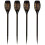 Solarize 4 PK Waterproof Solar Garden Flickering Flame Light SMD LED 1
