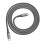 Ventev 1.2M 4ft USB Type-C to USB Type C Alloy Charging Data Cable Steel Grey 3