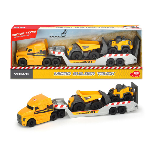 Simba Volvo Micro Builder Truck Toy