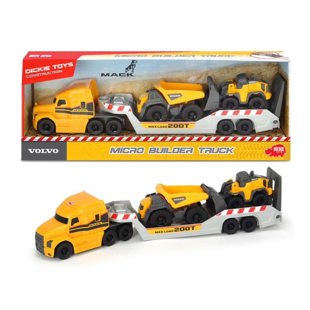 Volvo Micro Builder Truck Toy