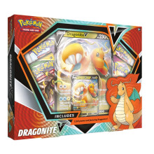 Pokemon TCG: Dragonite V Box lub Hoopa V Box