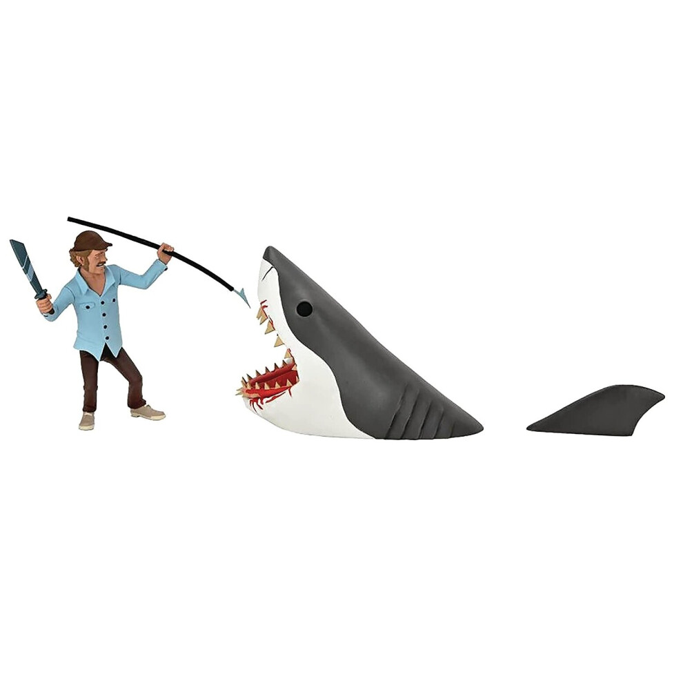 Photos - Action Figures / Transformers NECA JAWS TOONY Terrors JAWS & Quint 6IN Action Figure 2 Pack