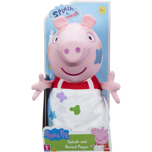 Peppa Pig Peppa Pig Plush Splash and Reveal Soft Toy