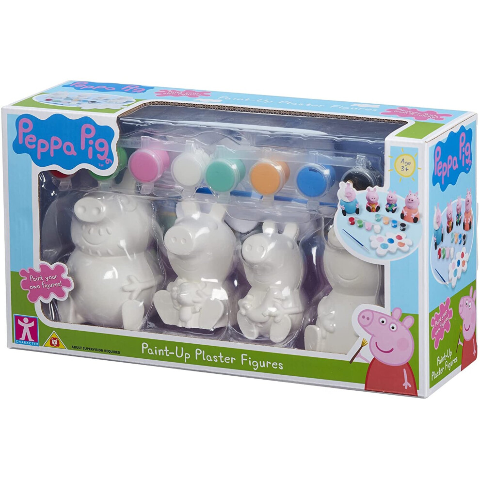 Peppa Pig Paint Up Plaster Figures