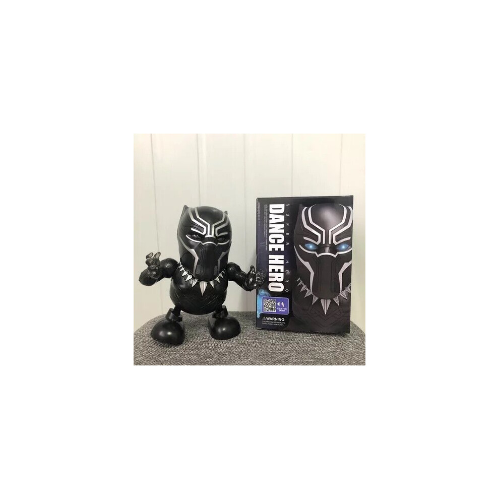(Black Panther) Dance Hero Bumblebee Batman Spiderman Electric Robot Toy