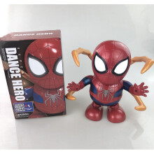 (Spiderman 2) Dance Hero Bumblebee Batman Spiderman Electric Robot Toy