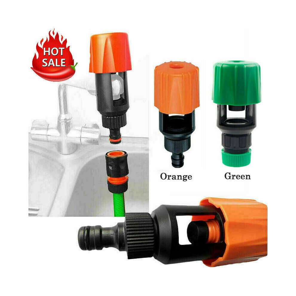 Kitchen Mixer Tap Garden Hose Pipe Connector Sink Faucet Adapter Green