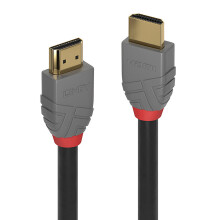 HDMI-kabel - LINDY - Anthra Line - 7.5m - Zwart - Hoge prestaties