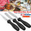 3pcs Stainless Steel Spatula Palette Knife Set Decorating Tools Kit 1