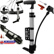 Mini Bike Pump Prenosná ruÄná pumpa na bicykel Schrader Presta Valve