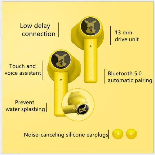 Pokemon Pikachu TWS Wireless Bluetooth headset 2
