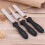 3pcs Stainless Steel Spatula Palette Knife Set Decorating Tools Kit 9