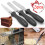 3pcs Stainless Steel Spatula Palette Knife Set Decorating Tools Kit 3